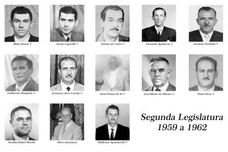 2ª Legislatura - 1959 a 1962 e Mesa Diretora