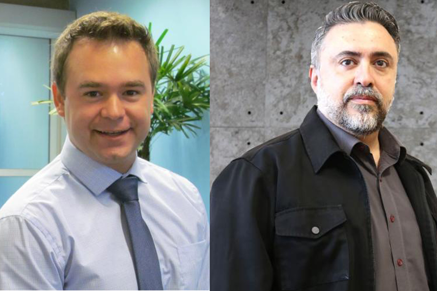 #PraCegoVer: Foto-montagem mostra as fotos oficiais dos secretários Rodrigo Fagnani Popó, à esquerda, e Mauro Haddad, à direita.